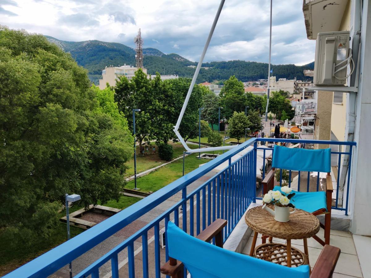 Hospitable Appartment In The Central Park, Xanthi Exteriör bild