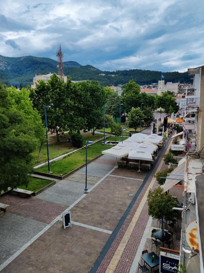 Hospitable Appartment In The Central Park, Xanthi Exteriör bild