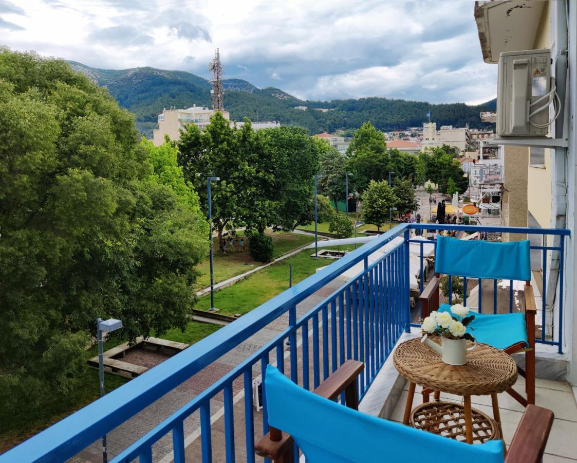 Hospitable Appartment In The Central Park, Xanthi Exteriör bild